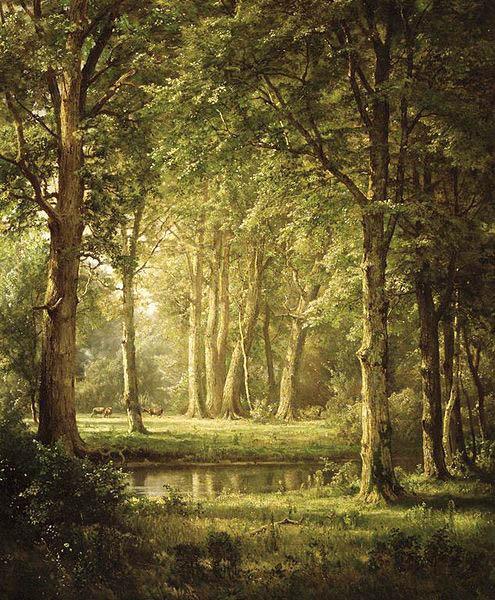 William Trost Richards Early Summer oil painting image